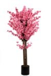 120 Cm Pembe Yapay Bahardalı Ağacı