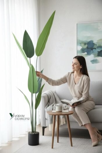 180 cm 7 Dallı Lüks Islak Dokulu Starliçe Ağacı