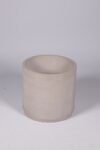 Büyük Boy Hand Made Gri Beton Saksı