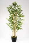 Yapay Bambu Ağacı 100 Cm 4 Bambulu