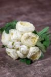 Yapay Gelin Buketi Beyaz Renkli 10 Dal